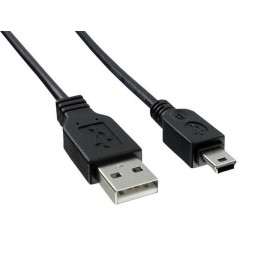 Juhe, kaabel: 0.3m, Mini USB - USB 2.0