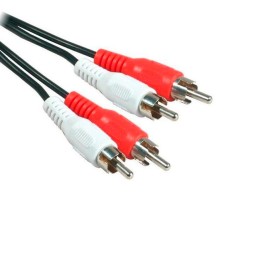 Cable: 3m, 2x RCA audio
