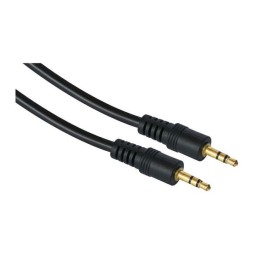 Cable: 1m, Audio-jack, AUX, 3.5mm