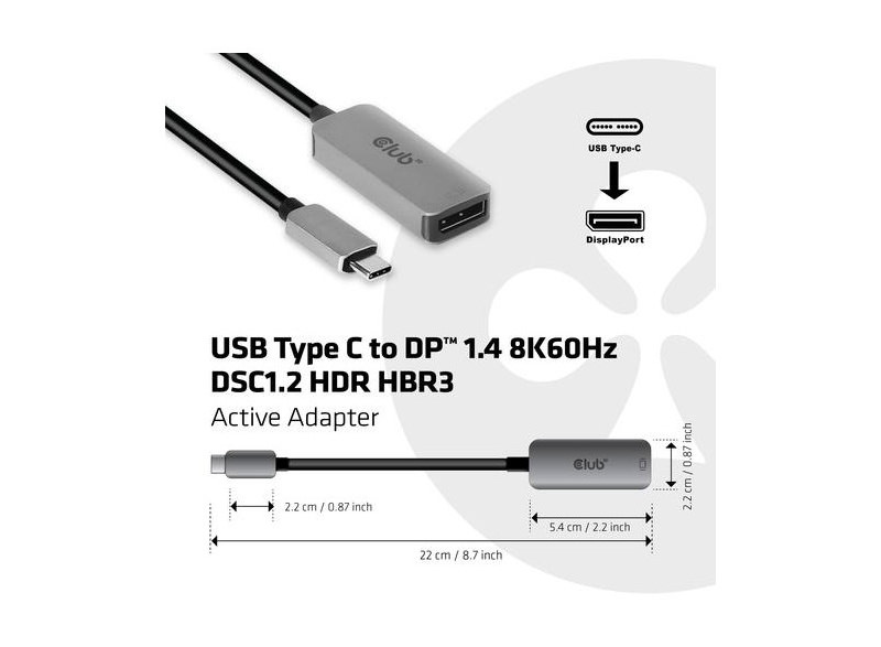 DI-CB-UAD-USBC-DP-8K-CLUB3D